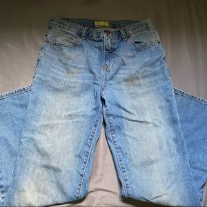 OldNavy straight blue jeans kids size 16